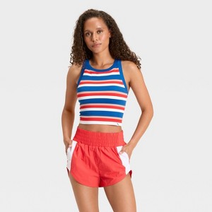Women's Ribbed Seamless Support Tank Top - JoyLab™ - 1 of 3