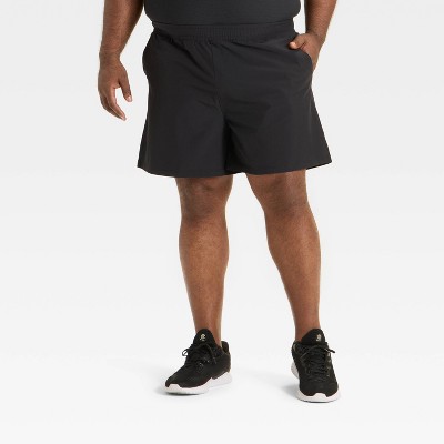 Men's Big Hybrid Shorts 6" - All In Motion™ Jet Black 3XL