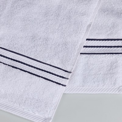 White Turkish Cotton Plush Hotel Luxury Washcloth Set