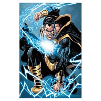Trends International DC Comics - Black Adam - Lightning Framed Wall Poster Prints