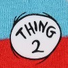 Dr. Seuss The Cat In The Hat Thing 1 and Thing 2 Embroidered Fuzzy Yarn Beanie - 4 of 4