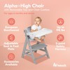 hauck Alpha+ Grow Along Wooden High Chair Seat - 2 of 4