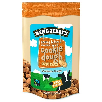 Ben & Jerry's Frozen Peanut Butter Chocolate Cookie Dough Bites - 8oz