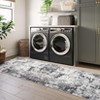 Machine Washable 2x6 Runner Rug Modern Abstract Rug Stain Resistant Carpet With Non-Slip Backing Low Pile Floor Cover For Kitchen Hallway Entryway - 3 of 4
