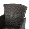 MAYEERTY KD PE DINING CHAIR Knock-Down Design Weather-Resistant for Outdoor Dining - 3 of 4