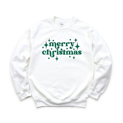 Simply Sage Market Women's Graphic Sweatshirt Whimsical Merry Christmas