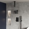 YAWWALK 7-Spray Thermostatic Shower System with Dual Shower Head Fixed and Handheld Shower (Valve Included) - 2 of 4