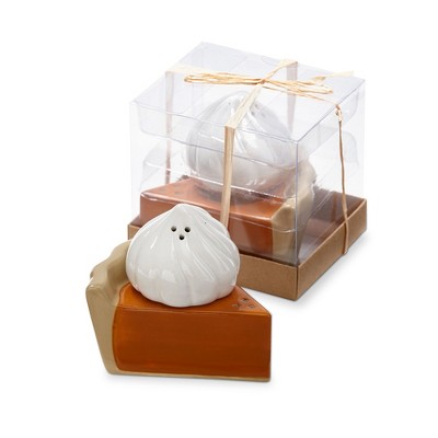 tag Pumpkin Pie + Whipped Cream Salt & Pepper Shaker Set Of 2