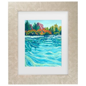 Trademark Fine Art - Key and Sea Sedona Matted Framed Art - 1 of 4