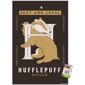Trends International Harry Potter: Darker Arts - Hufflepuff House Unframed Wall Poster Prints - 1 of 4
