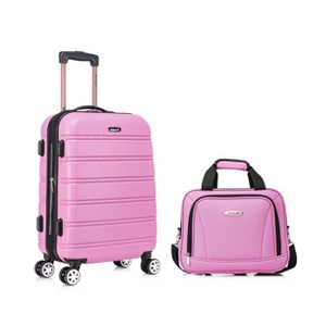 Rockland Melbourne Hardside Expandable Spinner Wheel Luggage Carry On Suitcase - 1 of 4