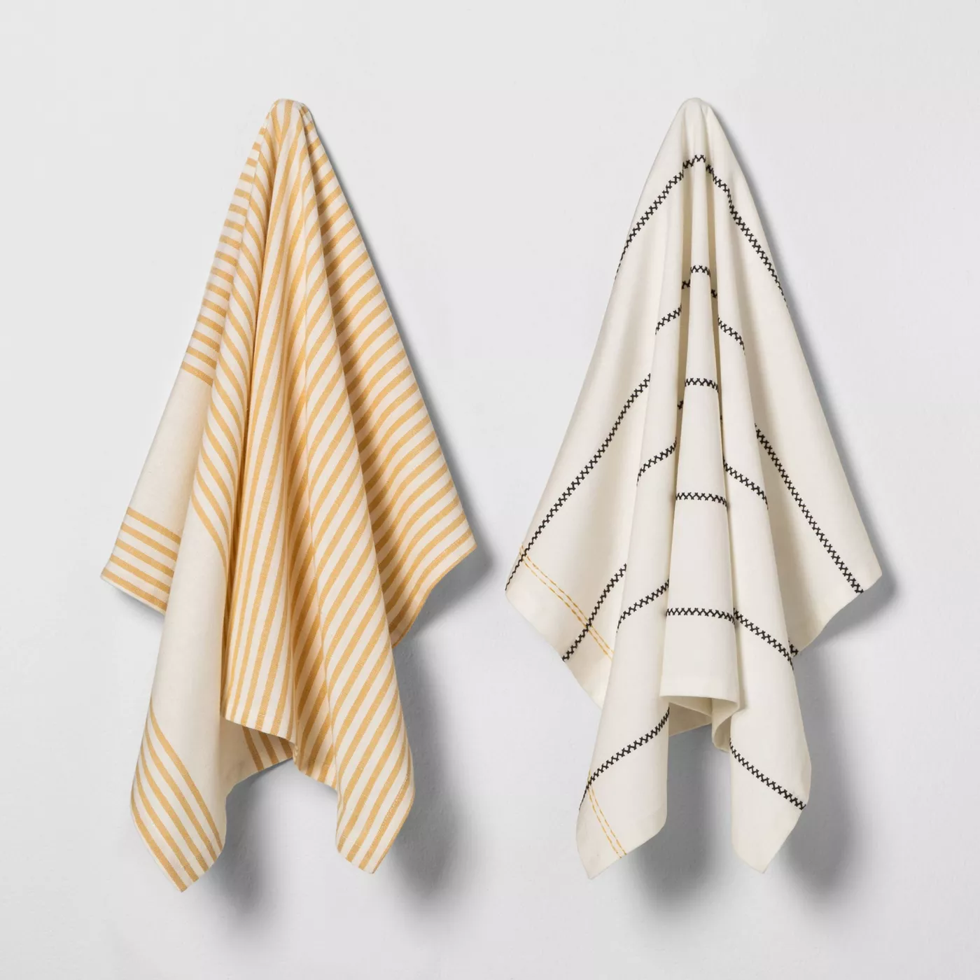 2pk Kitchen Towel Yellow - Hearth & Hand.