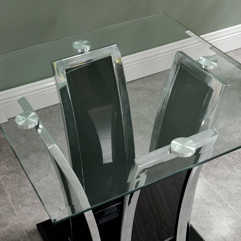 Tegan Glass Top End Table - miBasics, 4 of 5