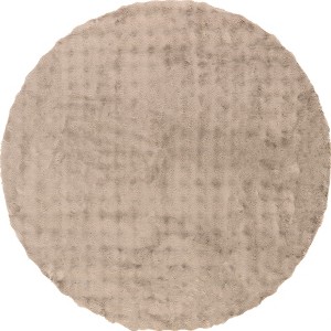 Nuloom Jeni Cozy Plush Solid Faux Rabbit Pet Friendly Premium Machine Washable Area Rug - 1 of 4