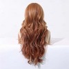 Jessie's Wig 26 Inch Wavy Wig Synthetic Wig Cooper Brown Mixed Blonde 1 Pc/Pack - 4 of 4