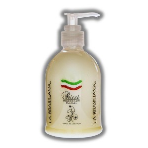 La-Brasiliana Ricci Straight/Curly Balm | Formulated with the latest state of the art ingredients to provide - (8 oz) - 1 of 2