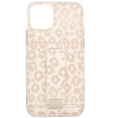 Walli Cases Blushing Leopard Phone Case with Wallet and Finger Strap