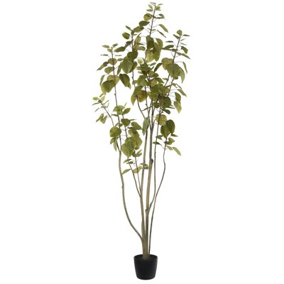 Vickerman Artificial Green Potted Cotinus Coggygria Tree