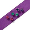 Ross-Simons 0.60 ct. t.w. Round Sapphire Stud Earrings in 14kt Yellow Gold - 4 of 4