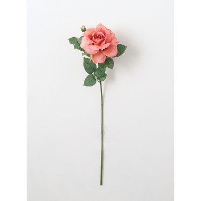 Sullivans Artificial Garden Rose Stem 26"H Green