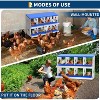 Jojoka Chicken Coop Nesting Box with Ventilation Holes, Durable Galvanized Steel Laying Box for Hens & Ducks, Space-Saving Design for Poultry - 4 of 4