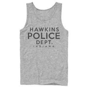 Men's Stranger Things Hawkins Police Department Tank Top - 1 of 4