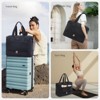 Large Women Travel Duffle Bag - Carry on Overnight Bag with Shoe Compartment and Toiletry Bag - 2 of 4