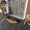 Welcome To Our Home Coir Rug Half Circle 16.5x33 VHC Brands - 4 of 4