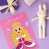 Wrapables Make a Face Stickers, Make Your Own Animal, Food, Dress-Up Stickers, DIY Craft Activities, Party Favors (24 Sheets), Princesses and Girls - 4 of 4
