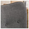 Hariata Fabric Contour Chair with Ottoman Set - Christopher Knight Home - 4 of 4