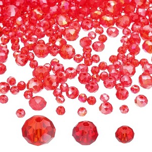 Unique Bargains Jewelry Making Craft Embellishments Rondelle Beads - 1 of 4