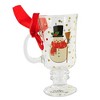 5.0 Inch Holiday Icon Mugs Set/4 Santa Snowman Penquin Mugs - 4 of 4