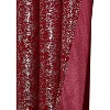 Kate Aurora 2 Piece Metallic Sparkle Thermal Grommet Blackout Curtain Panels - 3 of 4