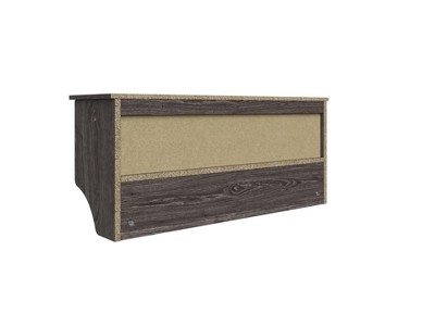 Woodbury Wall Shelf With Cubbies And Hooks Woodgrain - Riverridge Home :  Target