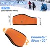 Unique Bargains Polar Fleece Stretchy Running Sweatband Ear Warmer Headbands 2 Pcs - 2 of 3