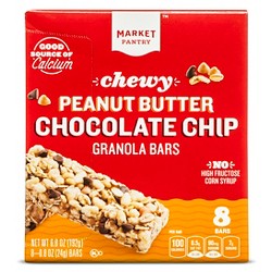 Chocolate Chip Chewy Granola Bars 8ct Market Pantry Target