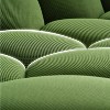 Luca, Sofa Ottoman,18.9" W x 18.9" D x 16.5" H,Green - 3 of 3