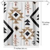 Americanflat 71" x 74" Shower Curtain, Rhythemics I by PI Creative Art - 2 of 4