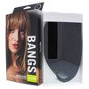 Modern Fringe Clip In Bang - R2 Ebony by Hairdo for Women - 1 Pc Hair Extension - 3 of 3