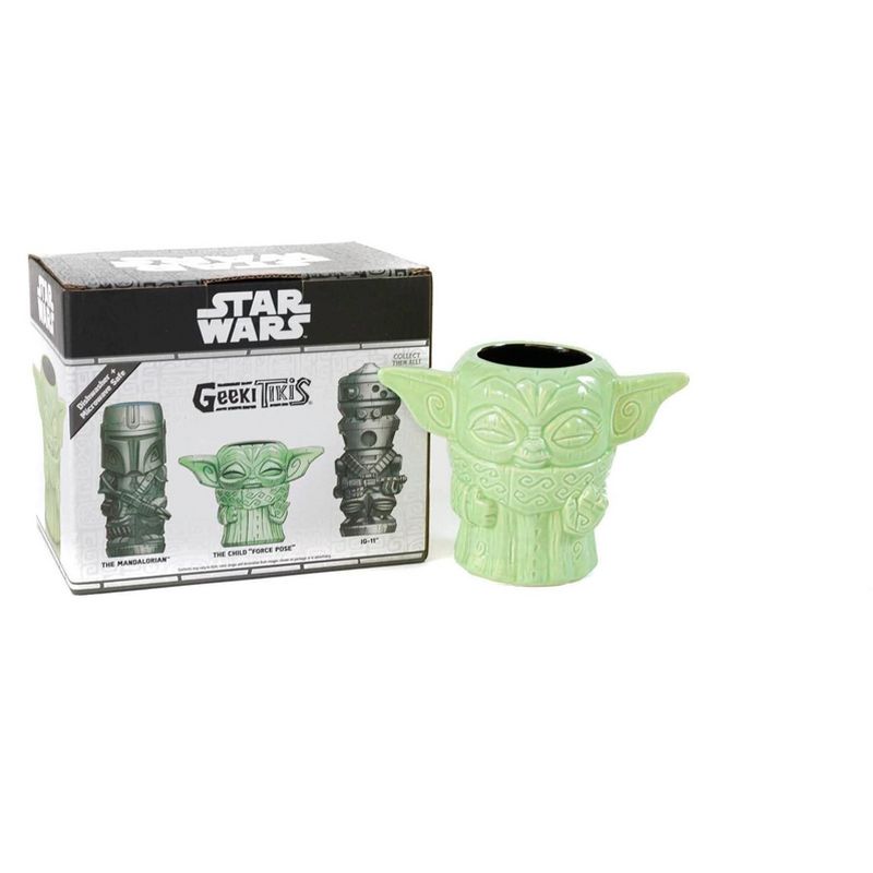 Beeline Creative Geeki Tikis The Child "Baby Yoda" Force Pose Mug | Star Wars: The Mandalorian | 16 Ounces, 4 of 7