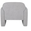 Maliang Stylish and Minimalist Teddy Fleece Sofa Chair with Back Pillow, Armchair, Accent Chair for Living Room, Bedroom - 3 of 4