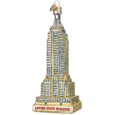 Old World Christmas Glass Blown Ornament, Empire State Building
