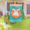 Evergreen Carrot Wreath Garden Applique Flag- 12.5 x 18 Inches Outdoor Decor for Homes and Gardens - 4 of 4