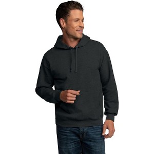 Fruit Of The Loom Mens Eversoft Fleece Extended Sizes Pullover Hoodie - 1 of 2