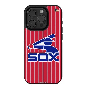 MLB Cooperstown Central Teams Pinstripe Bump Cell Phone Case for Apple iPhone - 1 of 4