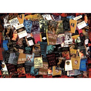 Toynk Queen Anne's Library of Horror Books 1000-Piece Jigsaw Puzzle | Toynk Exclusive - 1 of 4
