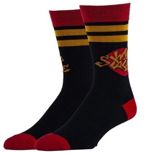 Oooh Yeah! Men's Bill & Ted's Excellent Adventure Crew Sock (Wyld) - 1 of 2