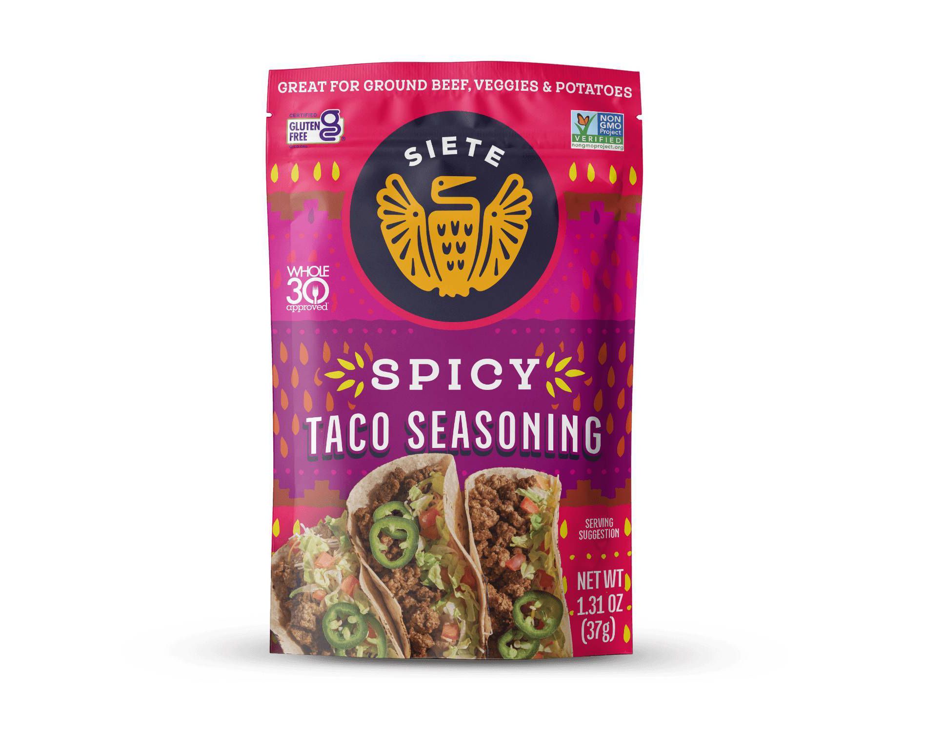 Siete Spicy Taco Seasoning - 1.31oz