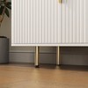 NicBex Modern Buffet Cabinet with Storage, Fluted Sideboard with Doors & Adjustable Shelves, Console Table Coffee Bar for Living&Dining Room - 3 of 4