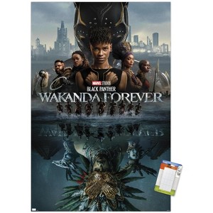 Trends International Marvel Black Panther: Wakanda Forever - One Sheet Unframed Wall Poster Prints - 1 of 4